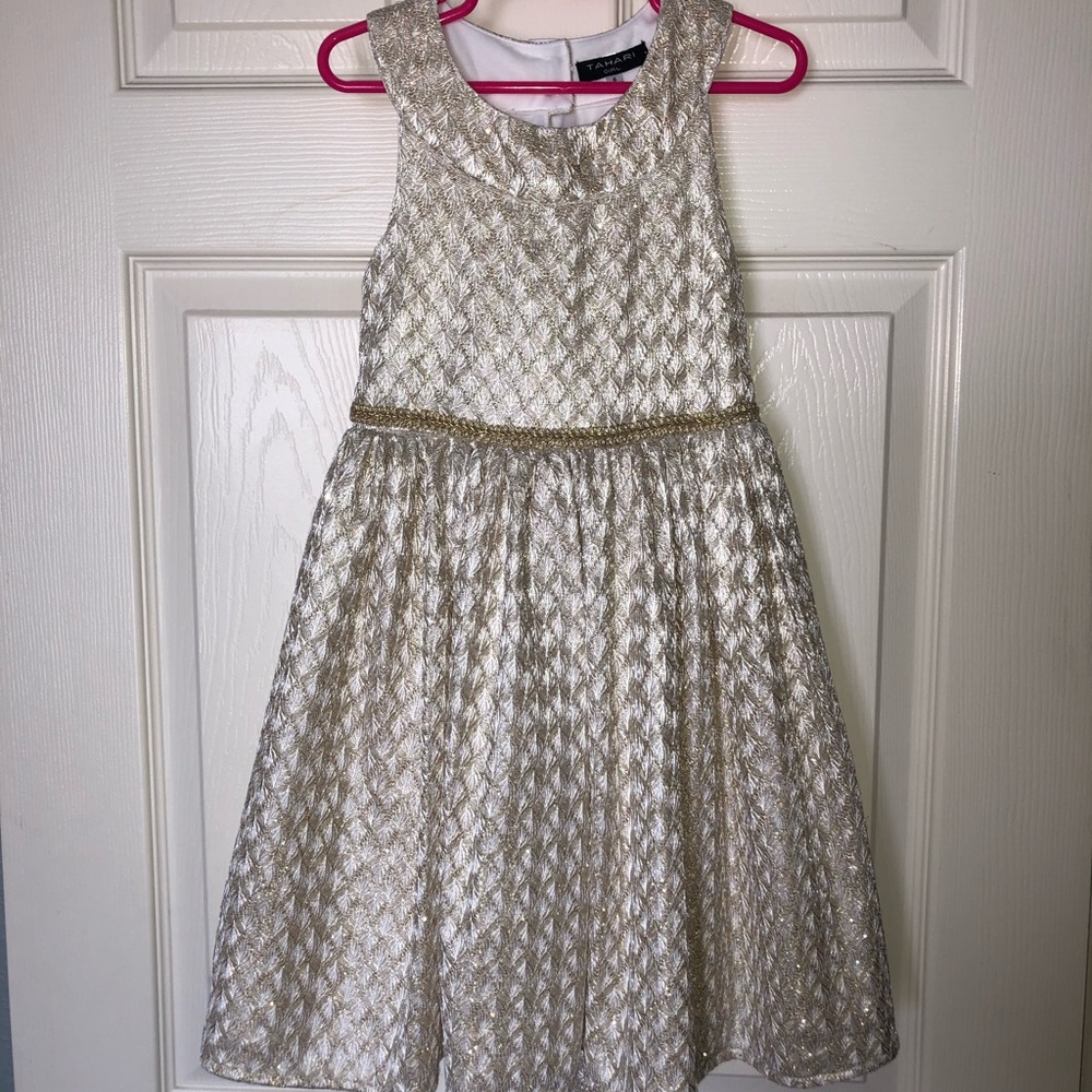 Gold Tahari Dress